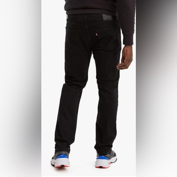 Levis 502 Black Denim Jeans 34 x 32 - Picture 1 of 6